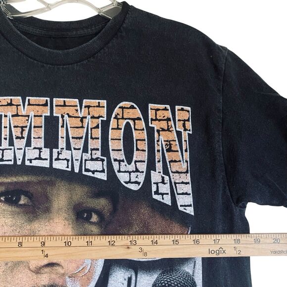 Common Sense T Shirt Men S Black Graphic Print Reggae Hip Hop Licensed - Picture 2 of 5